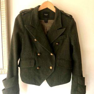 Smythe Cadet wool tweed cropped jacket size 8